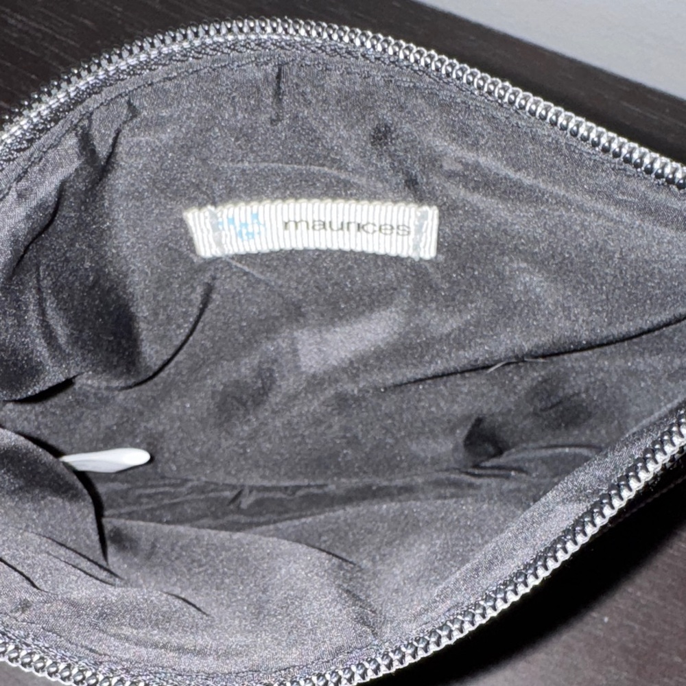 Maurices Black and Silver Wristlet Clutch - Picture 4 of 6